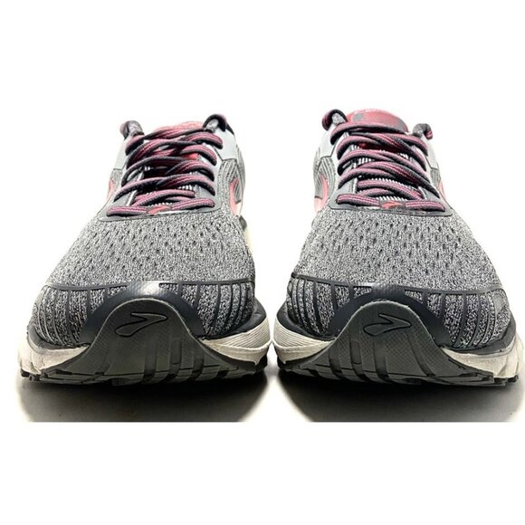 Brooks  Adrenaline GTS 18 Gray Pink Lace Up  Running Shoes Sneakers Size 10D - Picture 7 of 15